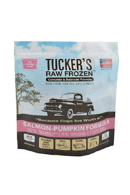 Tucker's Salmon and Pumpkin Frozen Raw Dog Food