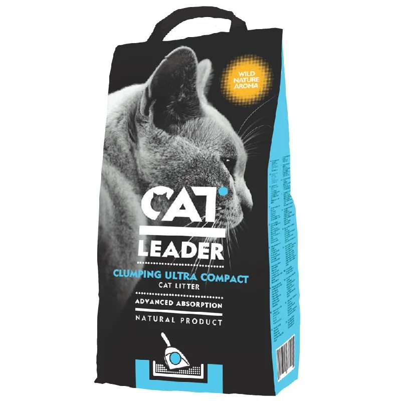 Cat Leader Premium Clumping Clay Cat Litter with Wild Nature Aroma