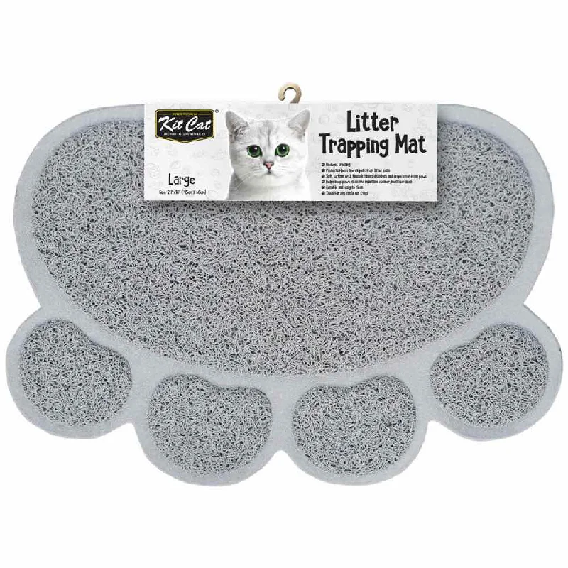 Kit Cat Litter Trapping Mat (Grey)