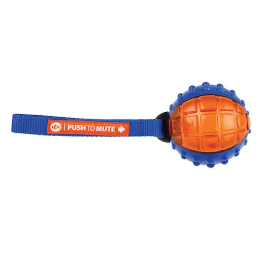 Regular Ball 'Push To Mute' Blue/Orange Solid Medium