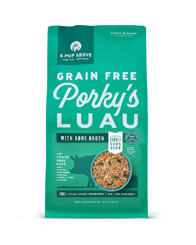 A Pup Above Porky's Luau Gently Cooked Dog Food  3lb