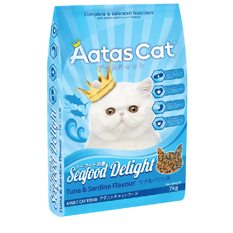 Aatas Cat Seafood Delight - Tuna & Sardine 7kg