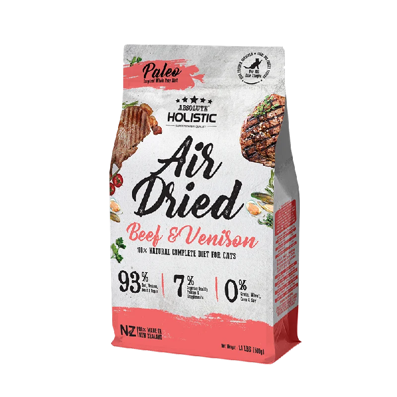 Absolute Holistic Cat Air-Dried Beef & Venison 500g