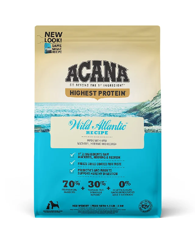 Acana Highest Protein - Wild Atlantic Dry Dog Food 4.5lb