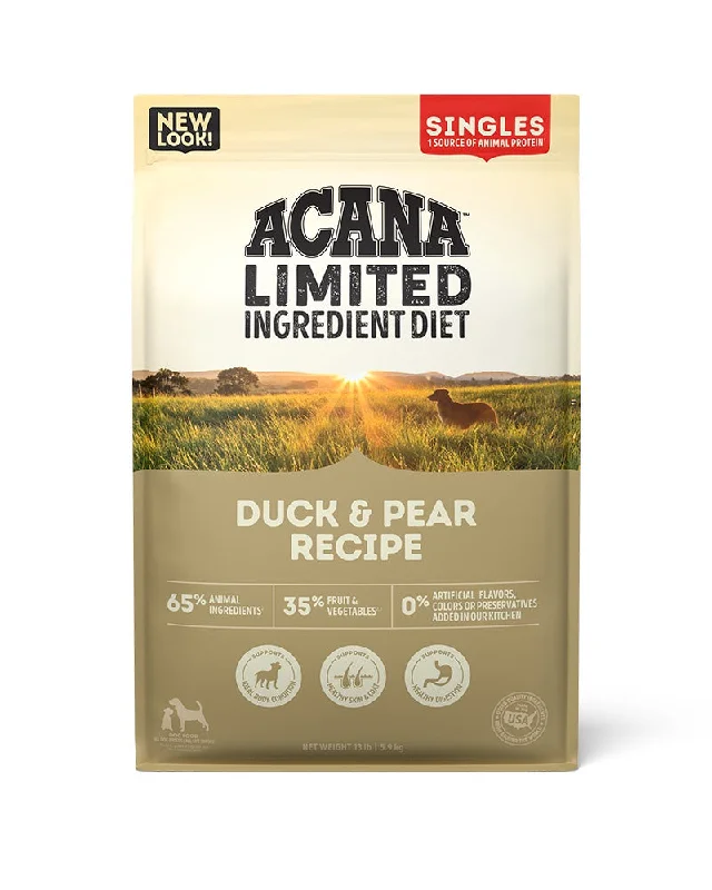 Acana Singles - Duck & Pear Dry Dog Food 13lb