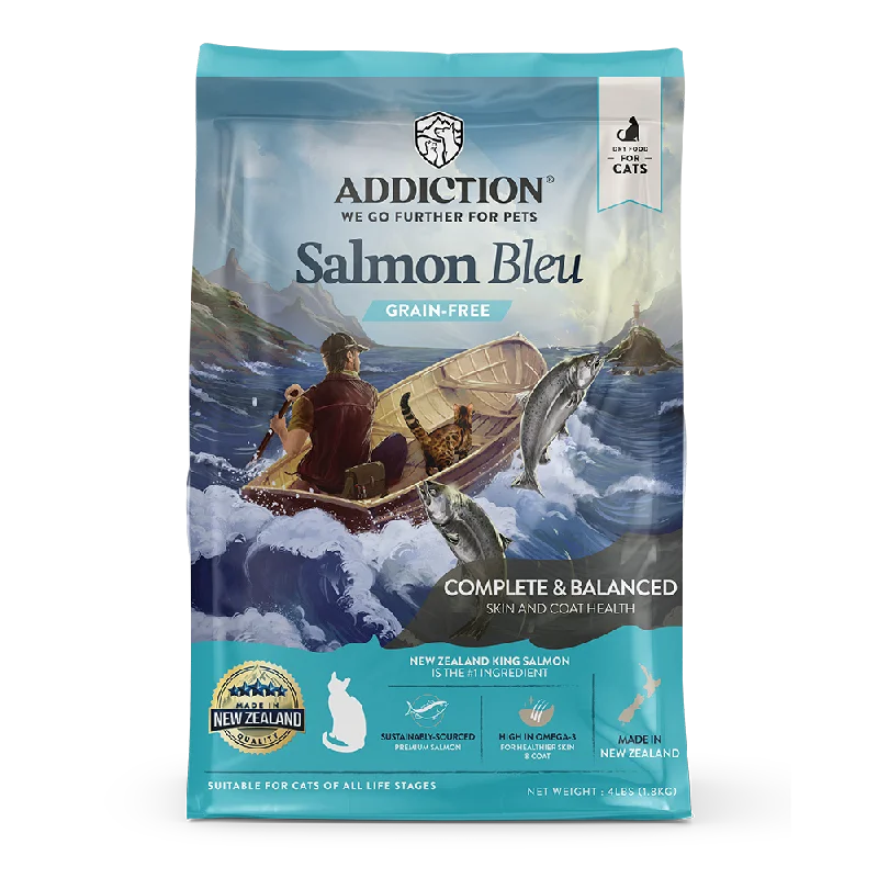 Addiction Cat Salmon Bleu 4lb