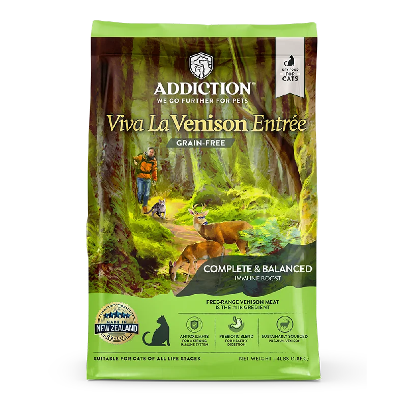 Addiction Cat Viva La Venison 4lb