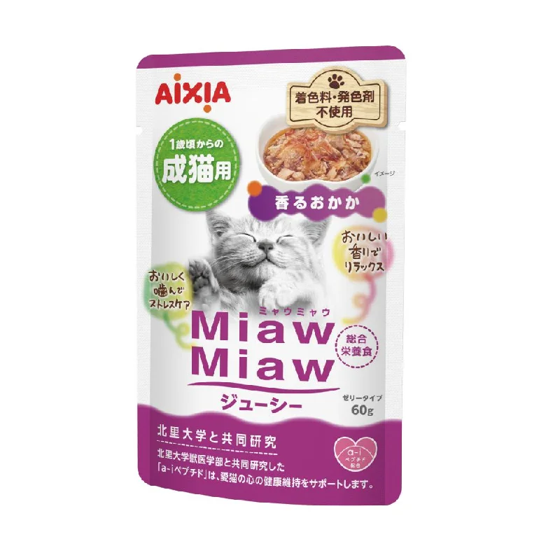 Aixia Miaw Miaw Juicy Pouch Dried Bonito 60g (MJ9)