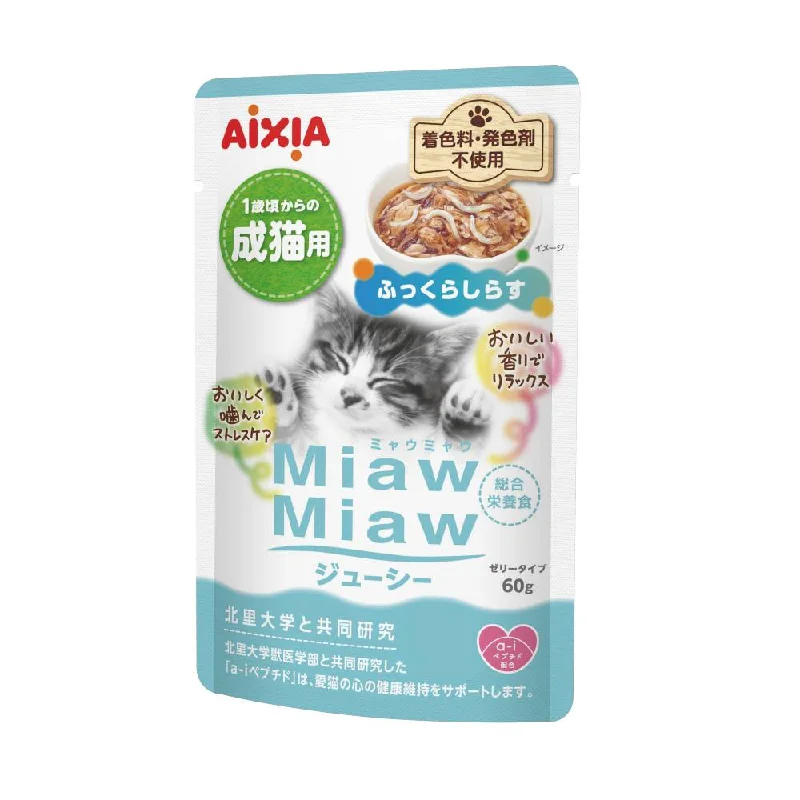 Aixia Miaw Miaw Juicy Pouch Whitebait 60g (MJ8)