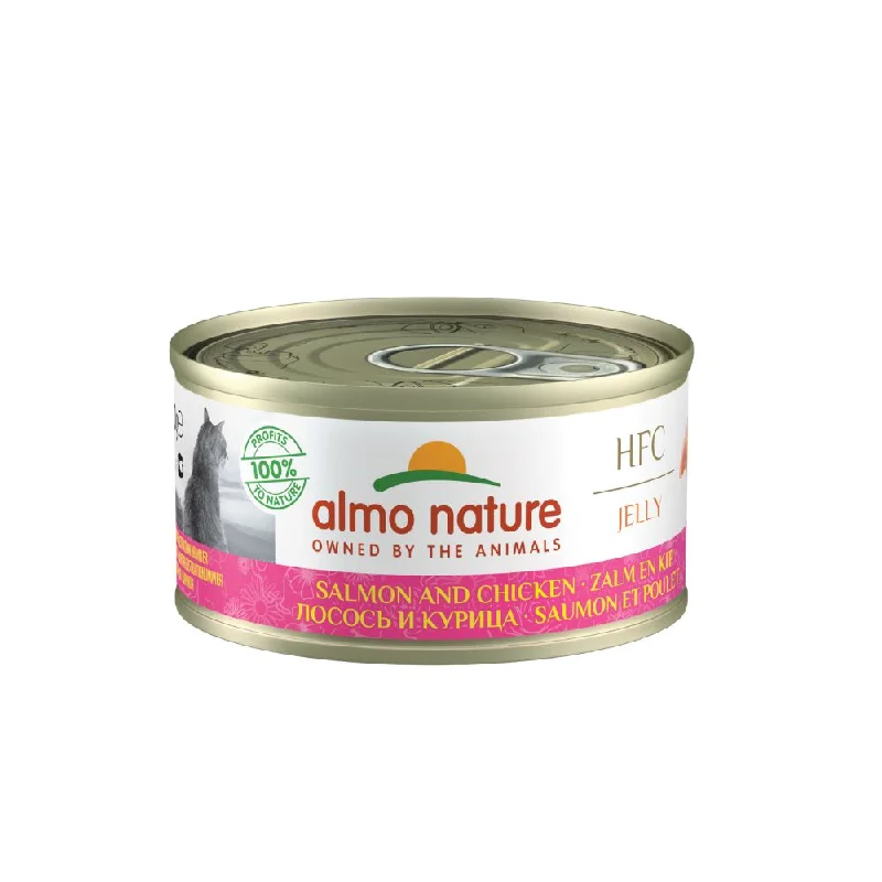 Almo Nature Cat HFC Jelly Salmon & Chicken 70g