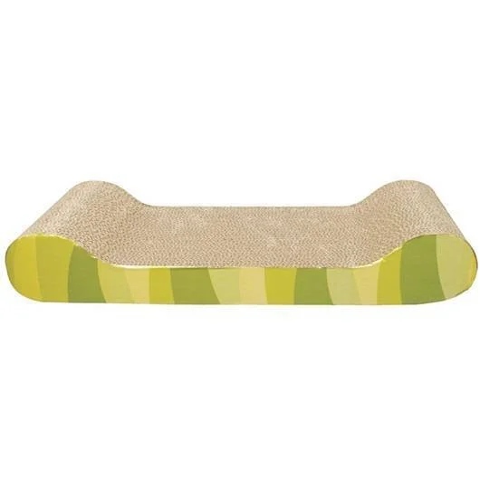 Catit Scratcher with Catnips Lounge Stripes