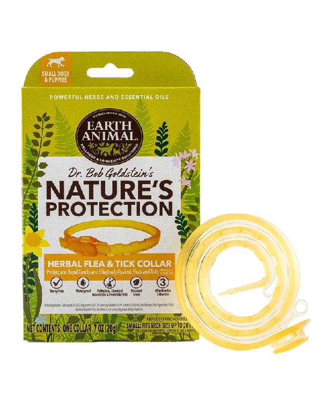 Earth Animal Nature's Protection Herbal Flea & Tick Dog Collar - Small Dogs & Puppies