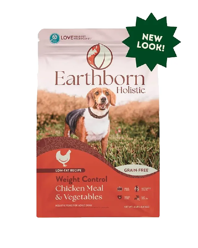 Earthborn Holistic Grain-Free Weight Control Dry Dog Food 4lb