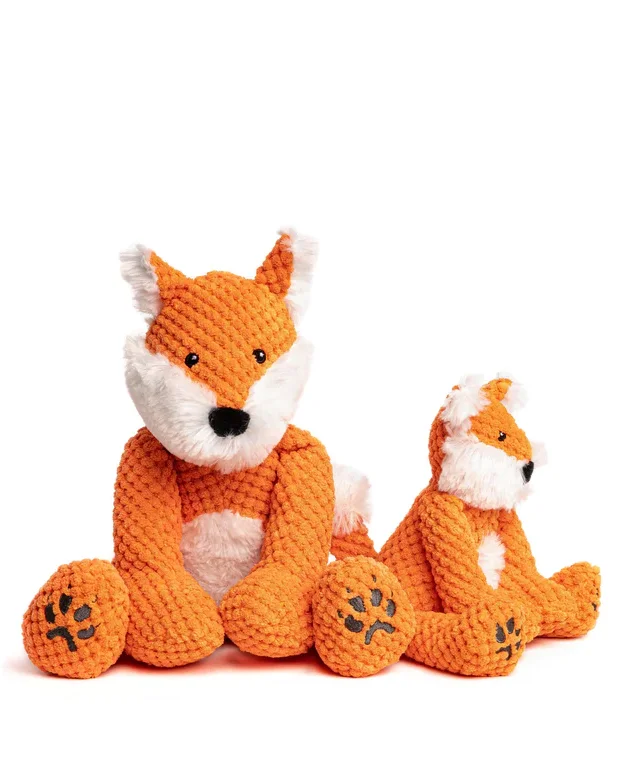 FabDog Floppy Fox  Dog Toy