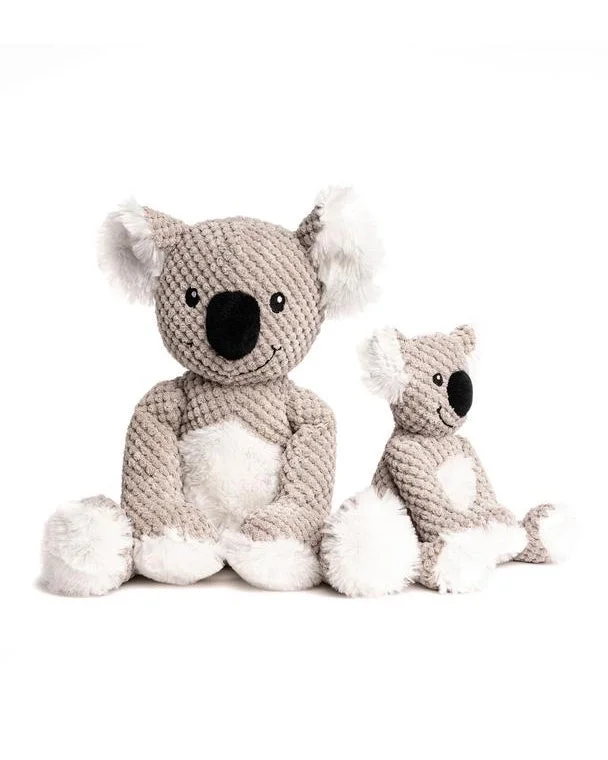 FabDog Floppy Koala Plush Dog Toy