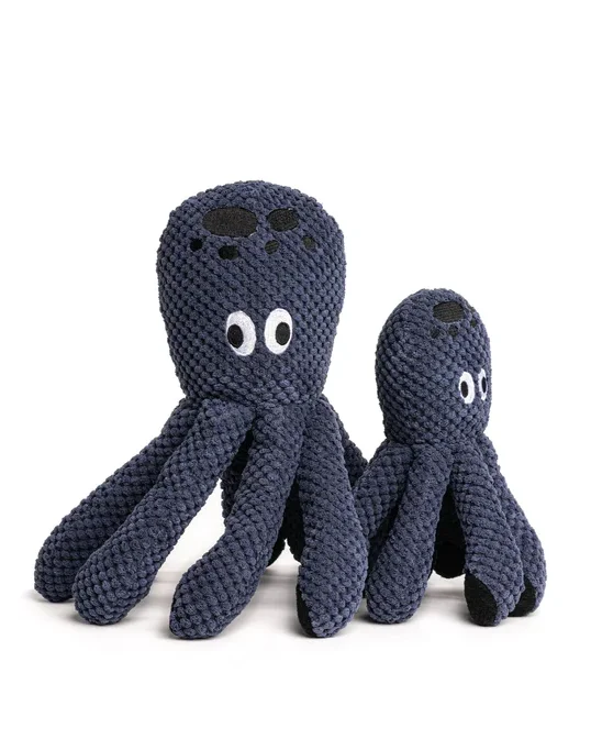 FabDog Floppy Octopus Plush Dog Toy