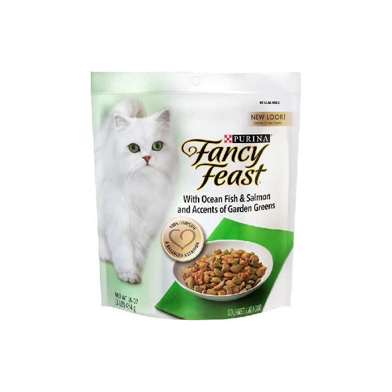 Fancy Feast Cat Dry Food Gourmet Gold Ocean Fish & Salmon 454g