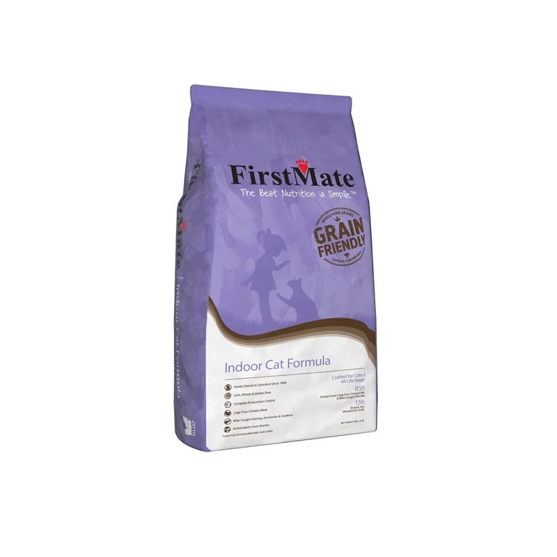 FirstMate Cat Grain Friendly Indoor Cat Formula 5lb