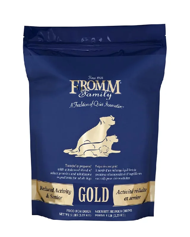 Fromm Gold Reduced Activity & Senior Dry Dog Food 5lb