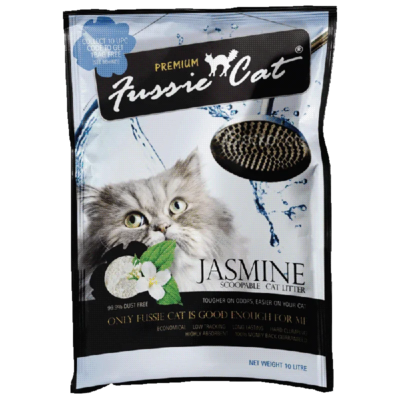 Fussie Cat Bentonite Litter Jasmine 10L