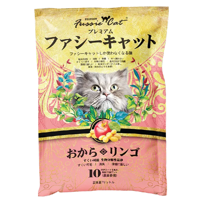 Fussie Cat Japanese Soybean Litter Apple 7L