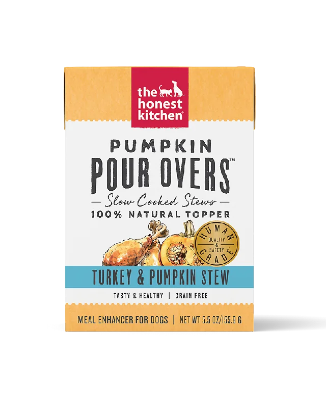 The Honest Kitchen Pumpkin Pour Over - Turkey Stew for Dogs 5.5oz