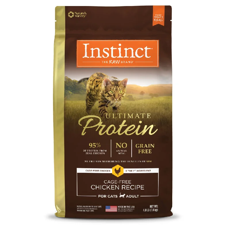 Instinct The Raw Brand Cat Ultimate Protein Grain-Free Cage-Free Chicken Recipe 4lb