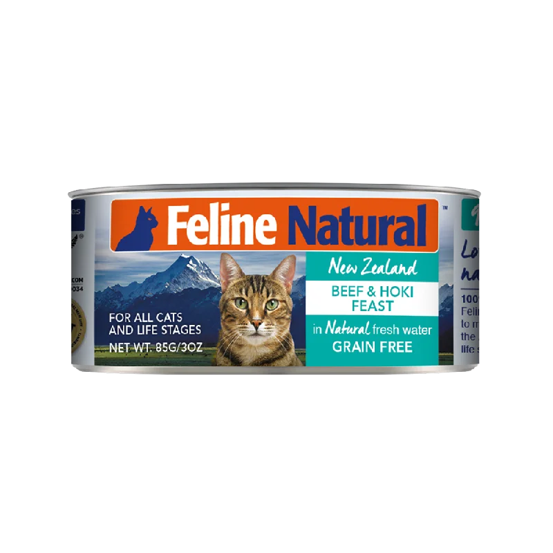 K9 Feline Natural Beef & Hoki Feast 85g