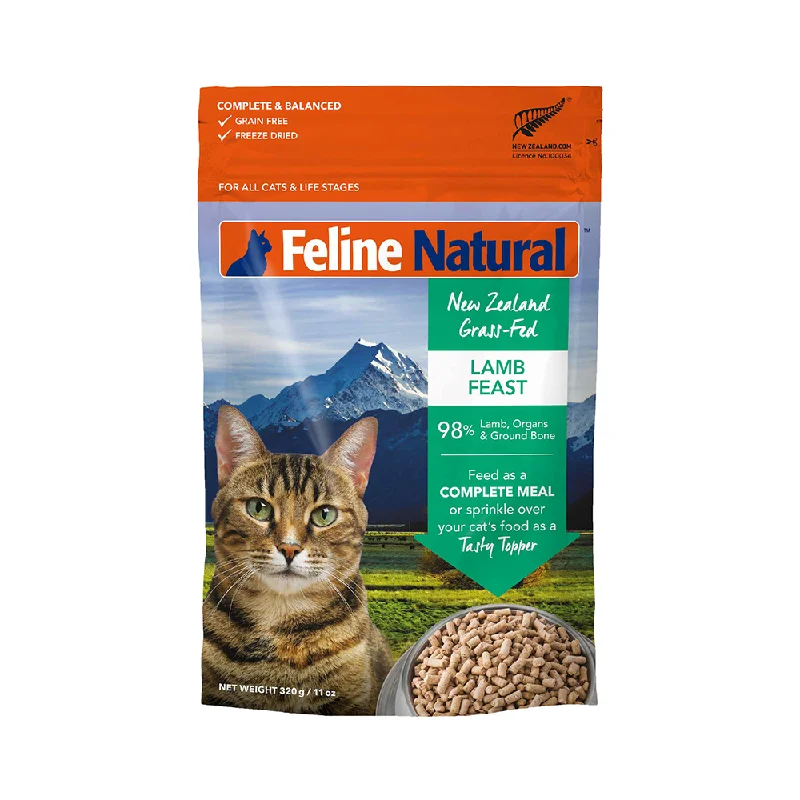 K9 Feline Natural Freeze-Dried Lamb 320g