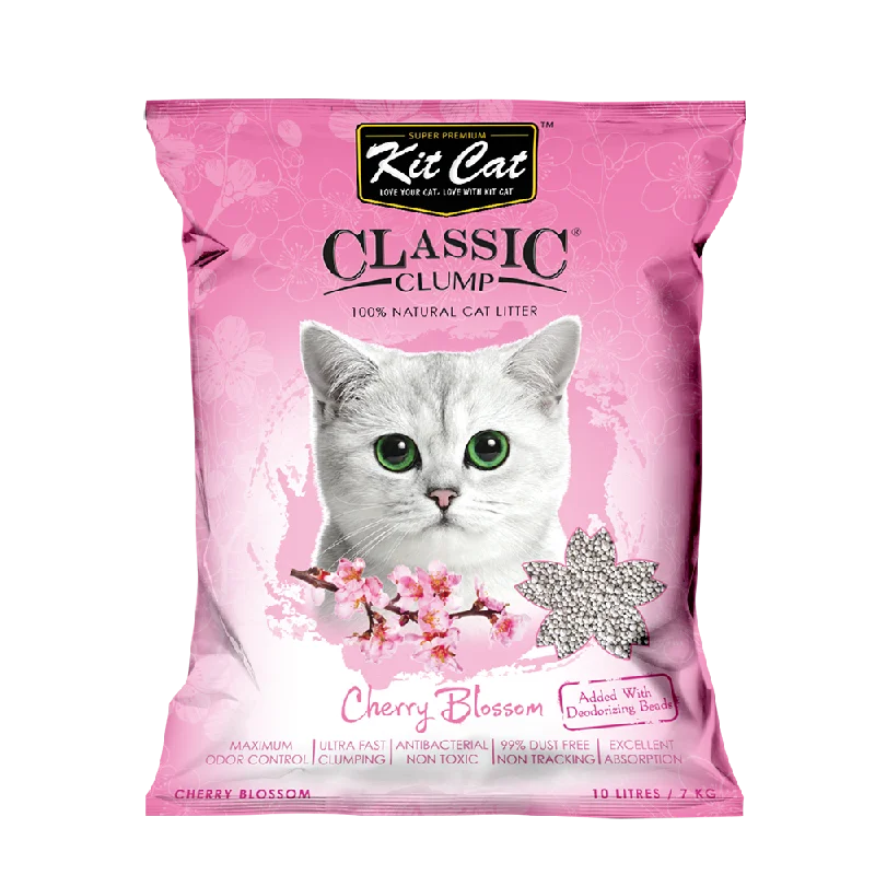 KitCat Cat Classic Clump Litter Cherry Blossom Sakura 7kg