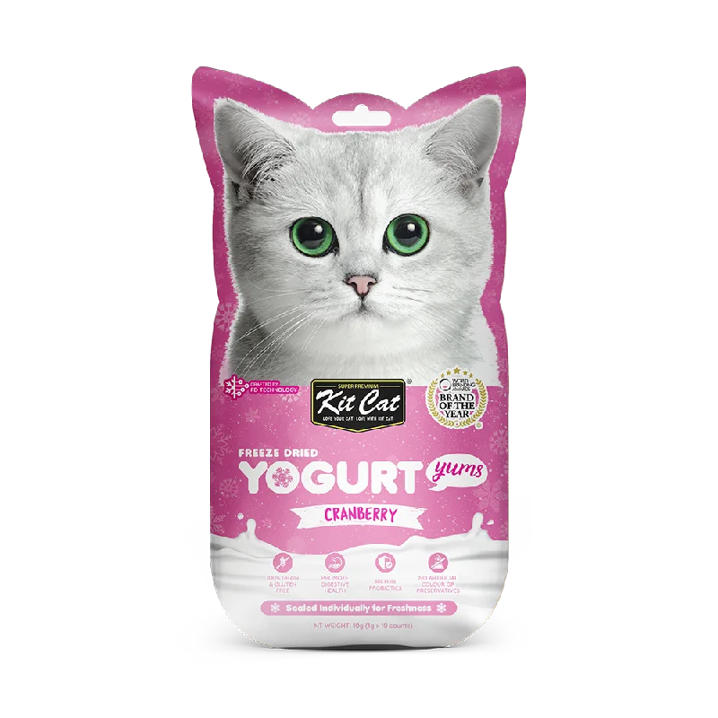 KitCat Cat Freeze-Dried Yogurt Yums Cranberry 10g (1g x 10)