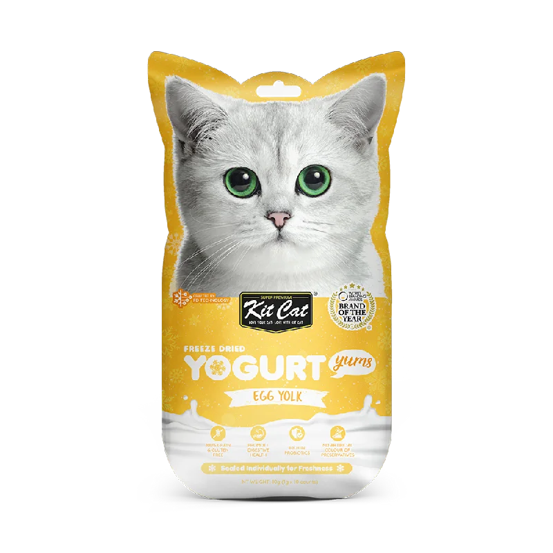 KitCat Cat Freeze-Dried Yogurt Yums Egg Yolk 10g (1g x 10)