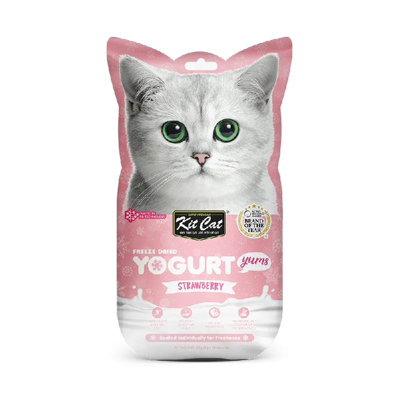 KitCat Cat Freeze-Dried Yogurt Yums Strawberry 10g (1g x 10)