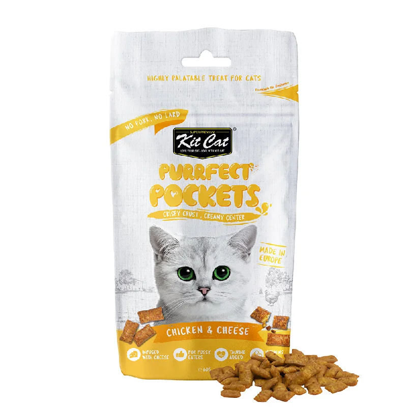 KitCat Cat Purrfect Pockets Chicken & Cheese 60g