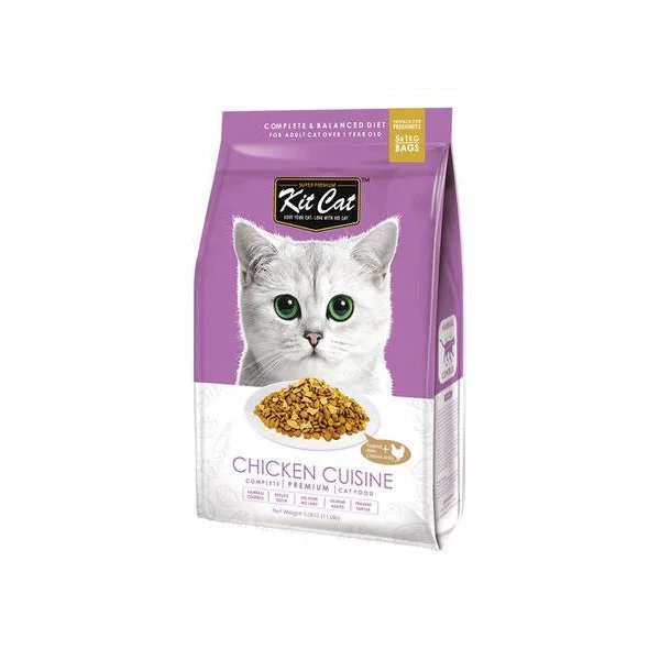 KitCat Premium Cat Food Chicken Cuisine 5kg