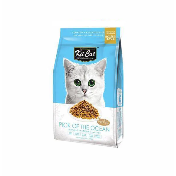 KitCat Premium Cat Food Pick Of The Ocean 15kg