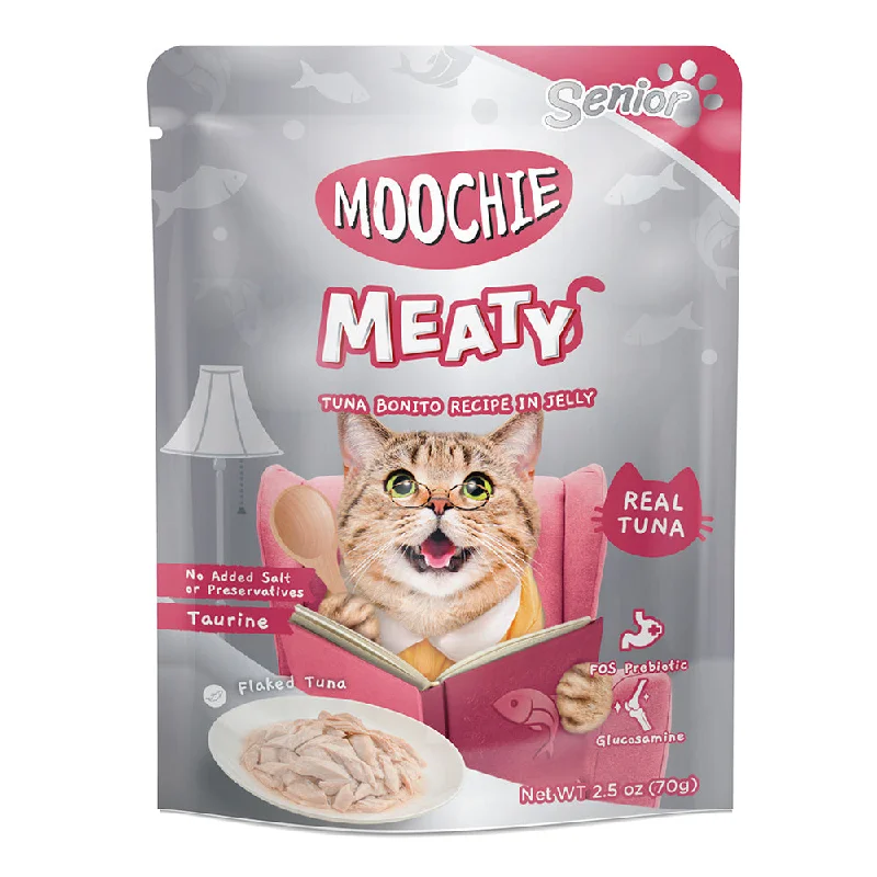 Moochie Cat Meaty Tuna Bonito Recipe in Jelly 70g