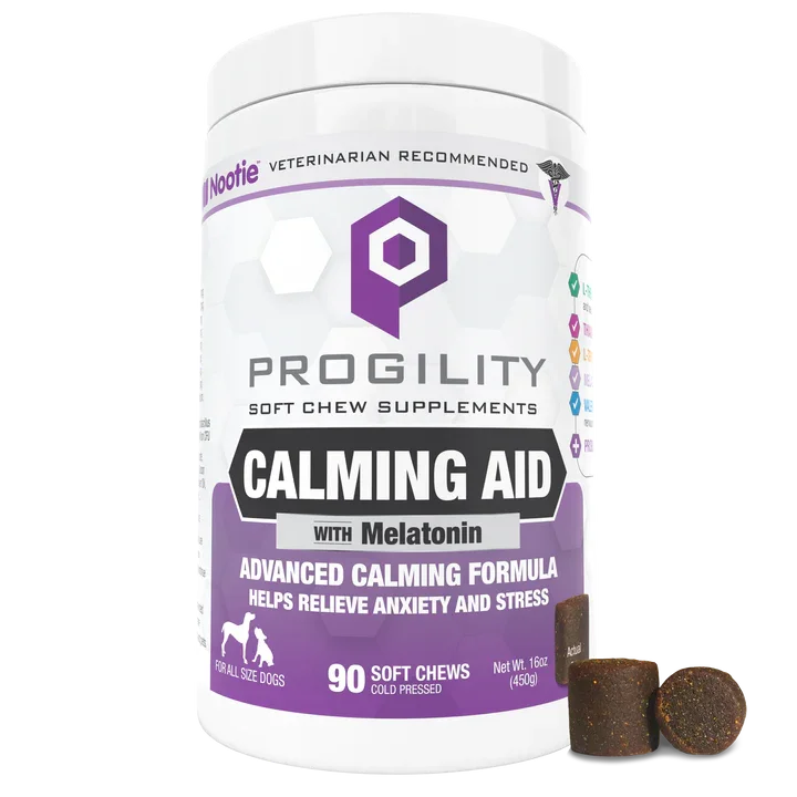 Nootie Progility Calming Aid Soft Chew Supplements for Dogs - 90ct