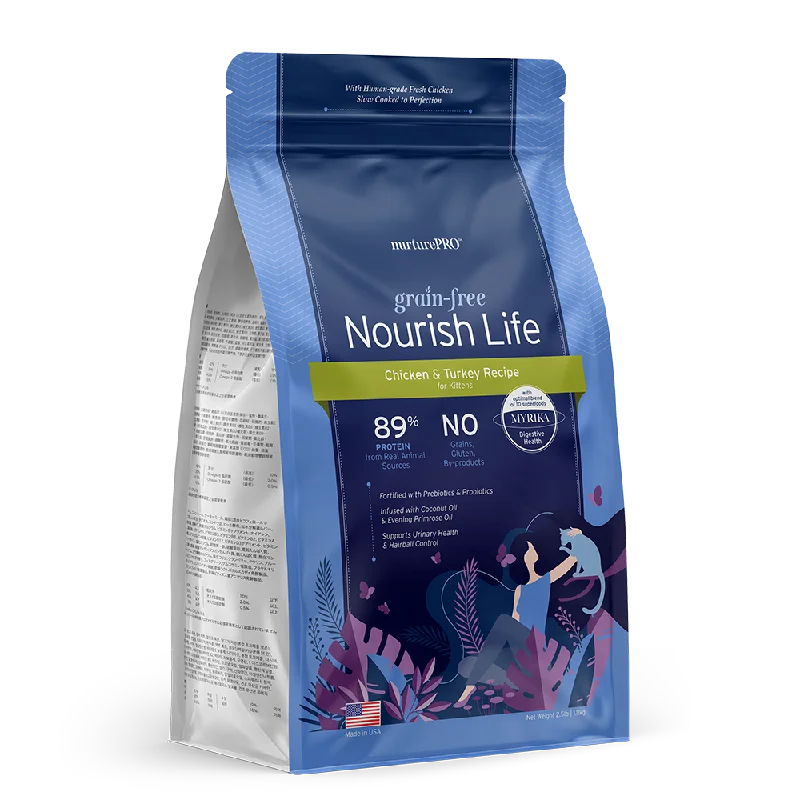 Nurture Pro Nourish Life - Cat Grain-Free Chicken & Turkey for Kittens 2.5lb