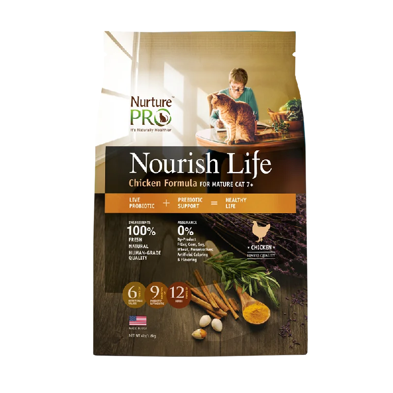 Nurture Pro Nourish Life - Cat Mature 7+ Chicken Formula 300g