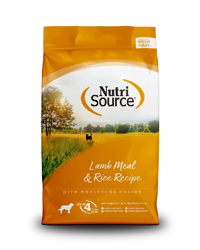 NutriSource Lamb & Rice Dry Dog Food 26lb