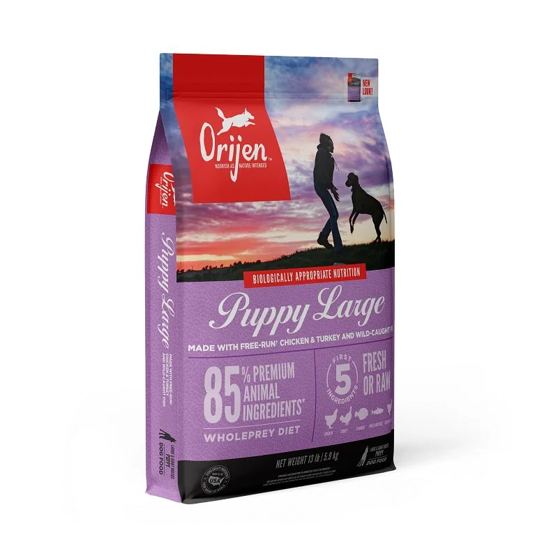 Orijen Large Breed Puppy Dry Dog Food 13lb