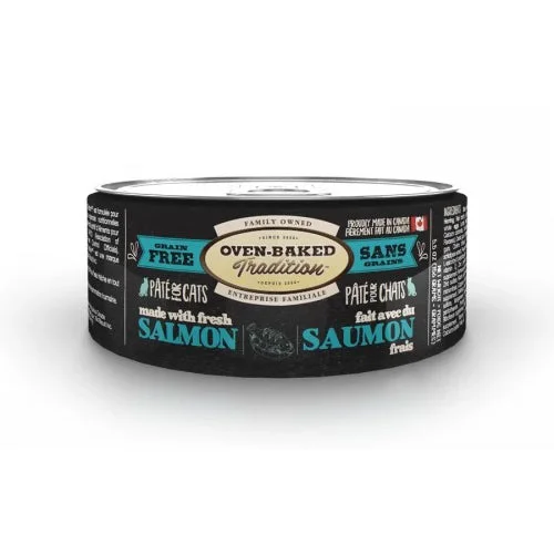 Oven Baked Tradition Cat Pate Grain-Free Salmon 156g