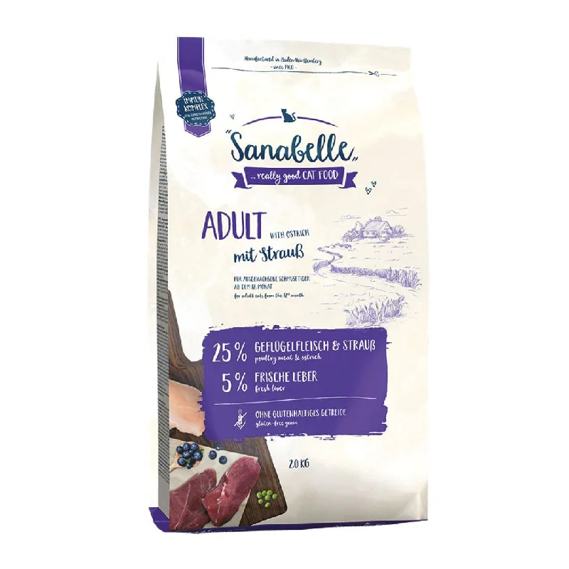 Sanabelle Cat Adult Ostrich 2kg