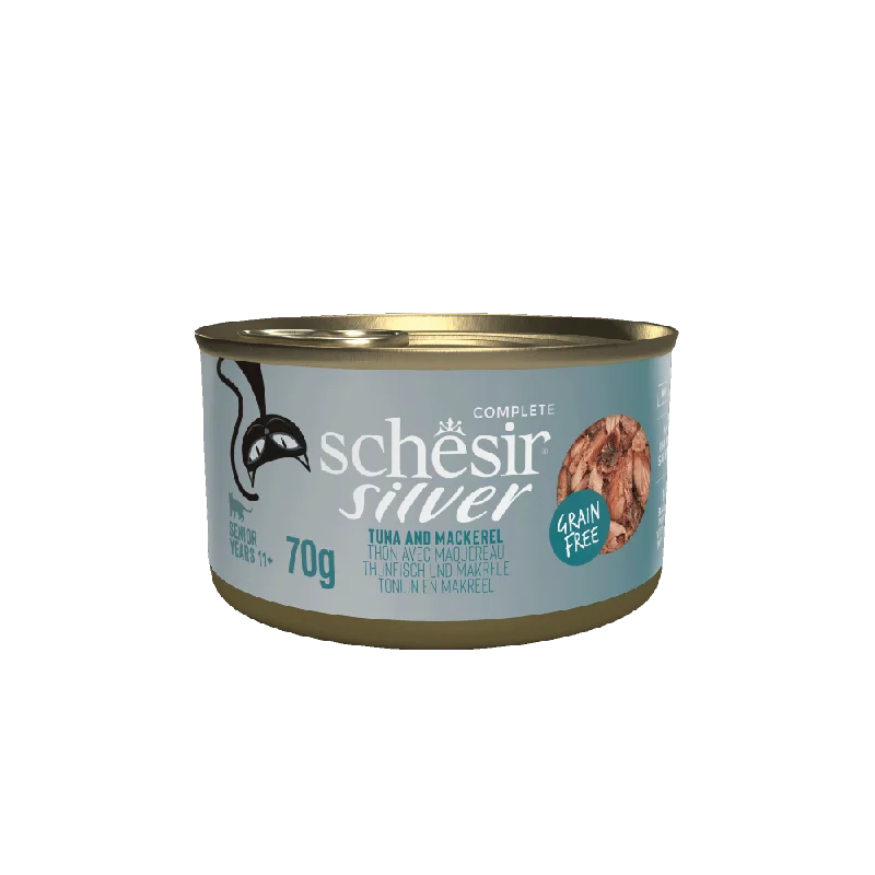 Schesir Cat Silver Tuna And Mackerel 70g