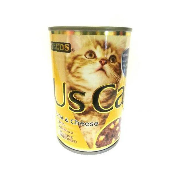 Seeds Us Cat Tuna & Cheese 400g