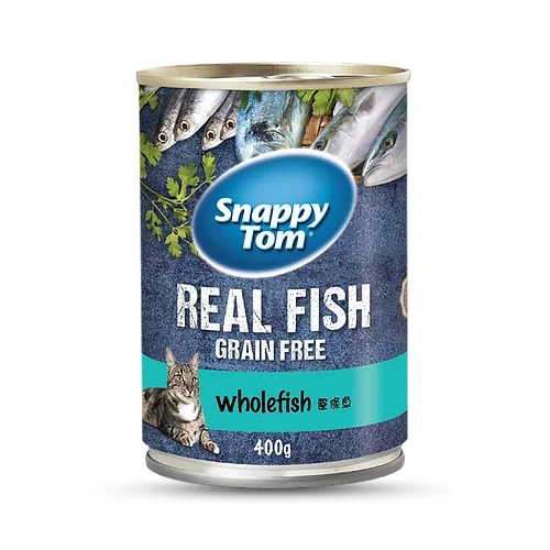 Snappy Tom Cat Whole Fish 400g