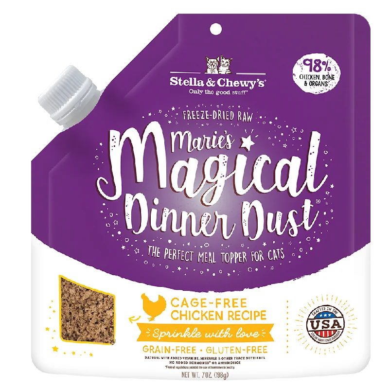 Stella & Chewy's Cat Marie's Magical Dinner Dust - Cage-Free Chicken Recipe 7oz ( EXPIRY JAN 2025 )