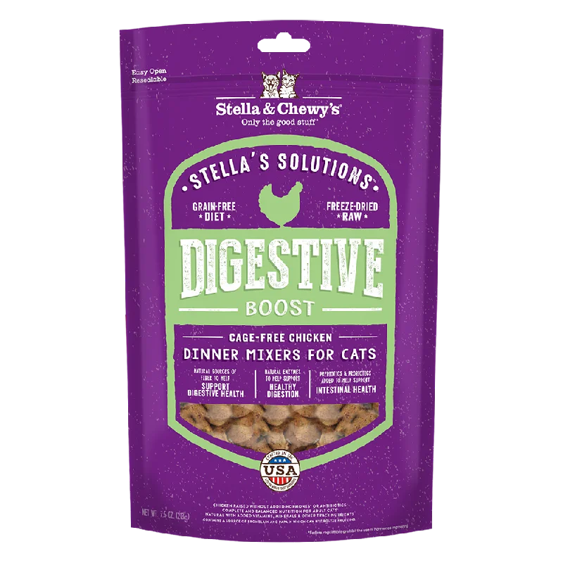 Stella & Chewy's Cat Stella's Solutions Digestive Boost - Cage-Free Chicken 7.5oz