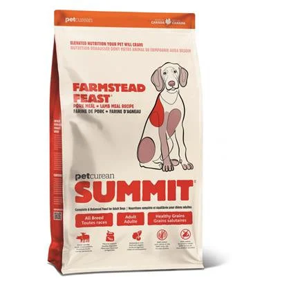 Summit Farmstead Feast Pork + Lamb Adult Dry Dog Food 5lb